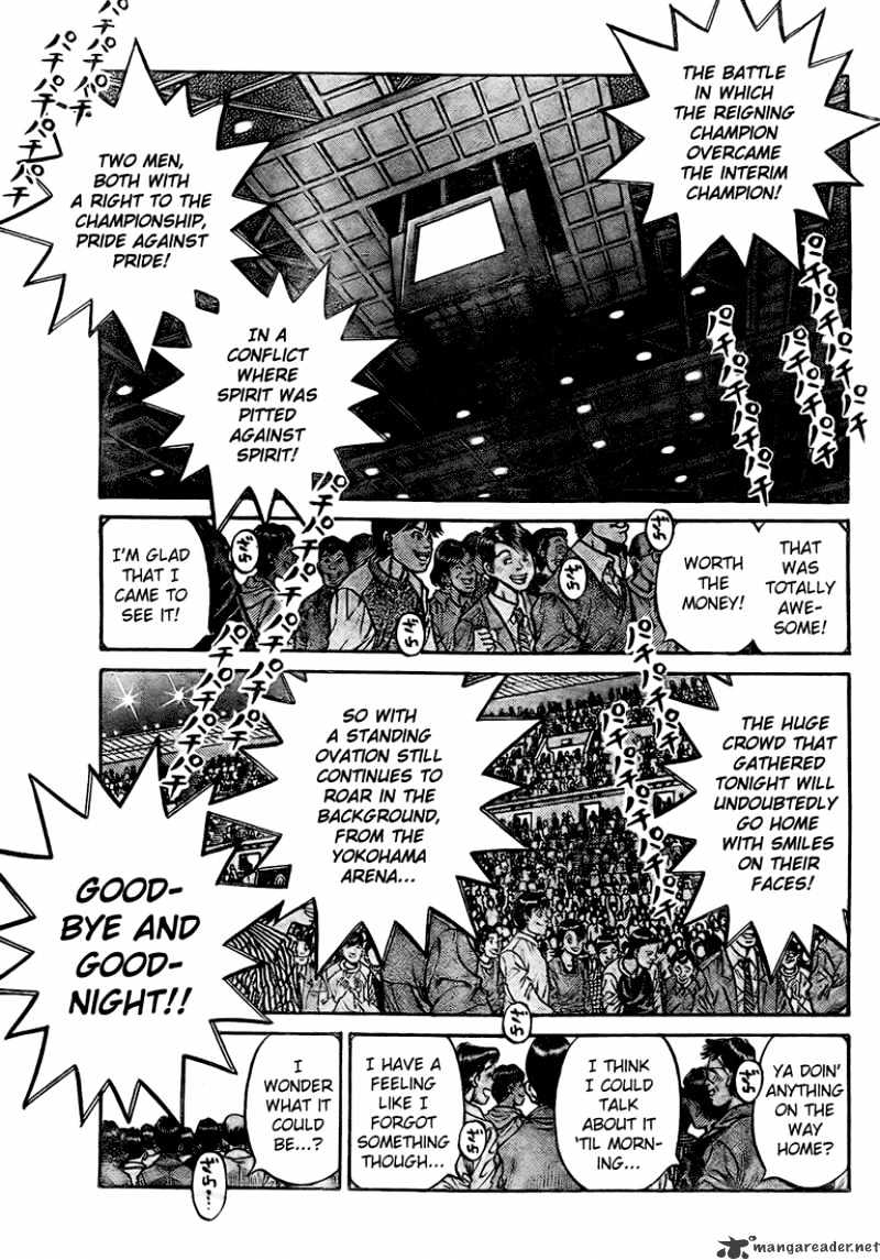 Hajime no Ippo: Fighting Spirit, Chapter 847 image 05